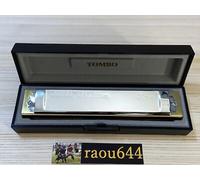 Tombo No.1521 Fascia Deluxe 21-hold Armonica Chiave di C Ottone W166xH29.5xD22mm