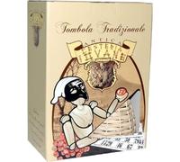 TOMBOLA TRADIZIONALE con Numeri in Legno Panariello in VIMINI Art. 121