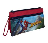 Tombolino Spider-Man 3 Scomparti Astuccio Scuola Marvel 22x13,5x2 cm
