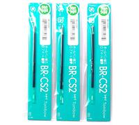 Tombow 0.7 mm Green Ink refill (br-cs207), per penna a sfera Tombow multicolor color reporter reporter reporter 2, 3, e 4, × 3 Pack/Total 3 pcs (Japan Import)