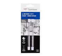 Tombow 57316 Ricariche di gomma per MONO Zero Eraser, Bianco, 2 Pezzi