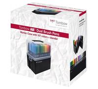 Tombow ABT-108C evidenziatore 107 pz Pennello/punta sottile Multicolore (Tombow