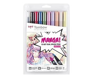 Tombow ABT-10C-MANGA2 Set Pennarelli