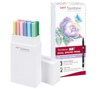 Tombow ABT-18P-5 Set 18 marker Dual Brush, Pastello
