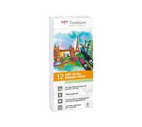 TOMBOW ABT DUAL BRUSH ACQUARELLABILE SET 12 COLORI PASTELLO