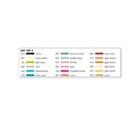 TOMBOW ABT DUAL BRUSH PEN ACQUARELLABILE SET 18 PENNARELLI