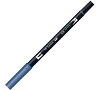 Tombow Confezione Pz 6 Pennarello Dual Brush 528-Navy Blue