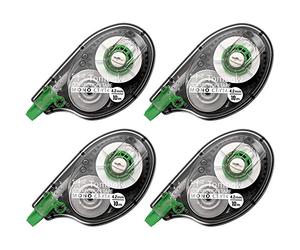 Tombow CT-YT4 - Bianchetto a nastro a scorrimento laterale da 4,2 mm x 10 m, confezione risparmio da 4 pezzi singolo