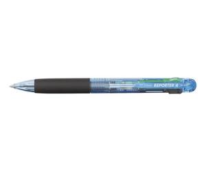 TOMBOW Druckkugelschreiber Reporter 4, blau transluzent