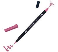 Tombow DUAL BRUSH-817 - Pennarello a doppia punta, colore malva