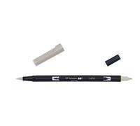 Tombow Dual brush-n79 - Pennarello Doppia Punta Pennello, colore: grigio