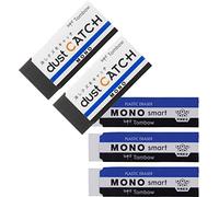Tombow ET-ST MONO Smart - Gomma fine, 9 g, MONO Smart + dust Catch