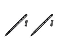 Tombow Fineliner MONO Drawing Pen, larghezza tratto 005 (circa 0,20 mm), inchiostro pigmentato, resistente all'acqua e alla luce, per schizzi, illustrare e disegnare, nero, WS-EFL-H-005