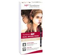 Tombow Marker ABT Dual Brush 12P-4 Portrait colours (12)