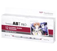 Tombow Marker alcohol ABT PRO Dual Brush 12P-5 Manga set (12)