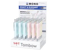 Tombow Mechanical Pencil MONO graph 0.5 Pastel Display (24)
