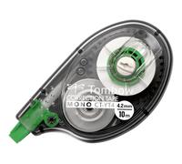 Tombow Mono Correction Tape 4.2mm x10 Metres CT-YT4, White