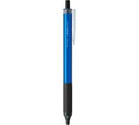 Tombow - Mono Graph Lite Penna a sfera con punta retrattile - Ballpoint Pen con inchiostro olio morbido di colore nero e corpo blu - Penna con punta di precisione 0,52 mm