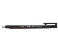 Tombow Mono Zero - Gomma di precisione nachfuellbar con punta squadrata, 2.5 mm x 5 mm Ohne Nachfüllradierer nero