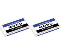 Tombow PE-07A MONO L - Gomma per cancellare priva di PVC, ftalati e lattice, 38 g (Confezione da 2)