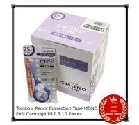 Tombow Pencil Correction Tape MONO PXN Cartuccia PR2.5 10 Pezzi CBP
