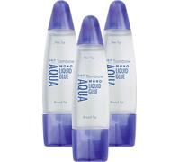Tombow PT-WTC - Colla liquida ultra forte con due punte, 50 ml (confezione da 3)