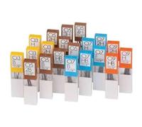 Tombow Scatola di 12 ricariche per portamine 2H bianco/giallo