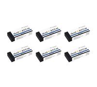 TOMBOW Set di 6 gomme in PVC senza lattice MONO dust CATCH Nero