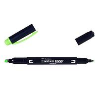 Tombow WA-TC92 - Evidenziatore MONO Edge con zeppa e punta tonda, 180 x 10 x 2 cm, colore: Verde