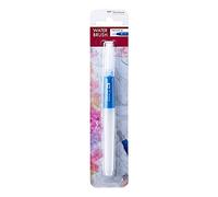 Tombow WB-FL-1P - Pennello con serbatoio d'acqua (vuoto), punta pennello piatto