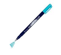 Tombow ws-BH96 - Pennarello con punta rigida, colore: Blu neon