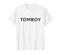 Tomboy - Bold Agency Identity Design per Donne e Ragazze Maglietta