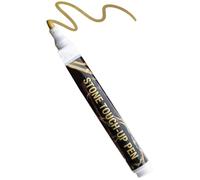 Tombstone Lettering Pen - Gold Inscription Touchup Marker Quick Dry Waterproof Paint Durable Finish, Gravestone Repair Tool, Stone Restoration Marker, Fine Tip Detail Pen | Cemetery Church Outdoor