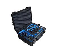 TomCase Custodia da esterno professionale, custodia protettiva per Sony videocamera PXW-X70, PXW-Z90 o HRX-NX80, 4 batterie e molti accessori | Impermeabile IP67 | Caso di trasporto | Made in Germany