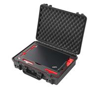 TomCase Custodia impermeabile per notebook con inserto funzionale per Apple MacBook 14" (M1 - M4) e accessori | Valigia esterna IP67 (MacBook 14)