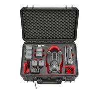 TomCase Custodia per droni Travel Edition” per DJI Mavic 4 Pro, Fly More/Creator Combo, con RC2/RC Pro 2 - Valigetta rigida, impermeabile per esterni IP 67 - Prodotto in Germania