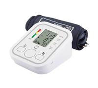 Tomedeks 1 Misuratore di Pressione da Braccio Digitale | Sfigmomanometro Elettronico con Bracciale Regolabile 22-42 cm | Schermo LCD e Rilevazione Aritmia | Memoria per 2 Utenti | Bianc
