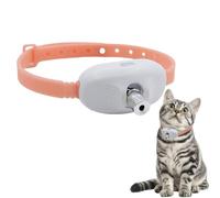 Tomedeks 1 Pezzi Giocattolo per gatti con puntatore laser, collare laser, interattivo, giocattolo per gatti automatico portatile（Rosa）