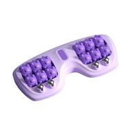 Tomedeks 1 Pezzi Rullo Massaggio Piedi, Massaggiatore Piedi, Rullo Portatile Agopressione, Massaggiatore Plantare Shiatsu, Essenziale Suole Rigide, Yoga, Fitness Fascite (Viola)