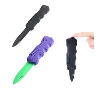 Tomedeks 2 Pezzi Coltello Giocattolo, Coltelli Da Pugnale A Scomparsa In Plastica, Coltellini Finti Con Lame Retrattili,Coltello Finto Per Scherzi Trucchi Giochi Per Bambino Bomboniere Magici (2Forma)