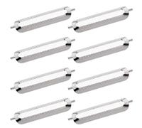 Tomedeks 8 Pezzi Lama Standard di Ricambio, Sostituzione Testina di Taglio Unisex per Lame Compatibile, Lame di Ricambio Originali per Pelapatate, Testina di Taglio(56 * 13Mm,B)