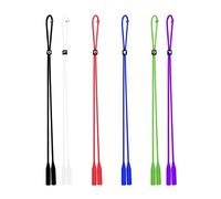Tomedeks Cinghia per occhiali 6 pezzi, catene colorate per presbiopia e cinghie per occhiali da sole, catene per occhiali in cordoncino per uomo e donna, multicolore