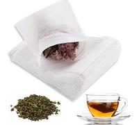 Tomedeks Confezione da 200 bustine di tè usa e getta in carta filtro filtro per tè sfuso Porta Tisane Bustine Filtro Te Porta Bustine The Infusore Per Tisane Bustine Te Vuote Bustine Te