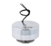 Tomedny Altoparlante a vibrazione, 50mm Altoparlante a risonanza di tutte le frequenze Altoparlante portatile per bassi potenti Trasduttore del suono a vibrazione per la casa (8Ω 20W)