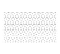 Tomedny Ganci da soffitto, 100 pezzi Ganci da soffitto a caduta Clip Fibbia per appendere Resistente per Ufficio Casa Negozi Aula e Decorazioni per matrimoni