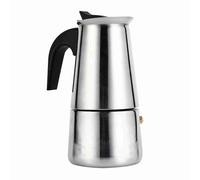 Tomedny Maker espresso di piano cottura, stufa caffettiera in acciaio inossidabile Coffee Caffetteria Classic Style per l'uso del ristorante da campeggio (450 ml)