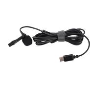 Tomedny Microfono lavalier USB C, microfono con clip da bavero Riduzione del rumore Microfono da bavero cablato Piccolo microfono per camicia per la registrazione di giochi di podcasting