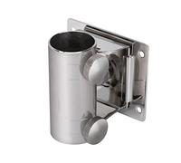 Tomedny Supporto per Morsetto per ombrellone da Esterno, Staffa di Montaggio per Base per ombrellone Regolabile Resistente per ringhiera del Ponte, Cortile, Balcone, Scatola da Pesca