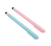 TOMETURE 2 penne stilo per touchscreen, puntatore estensibile con punta capacitiva per tablet e lavagne digitali, strumento di scrittura per lezioni scolastiche per insegnanti.