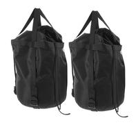 TOMETURE 2 pezzi di sacchi di compressione: sacca per sacco a pelo, coprisacco a pelo - 20x10 pollici, attrezzatura salvaspazio per viaggi, campeggio all'aperto, escursionismo e trekking.